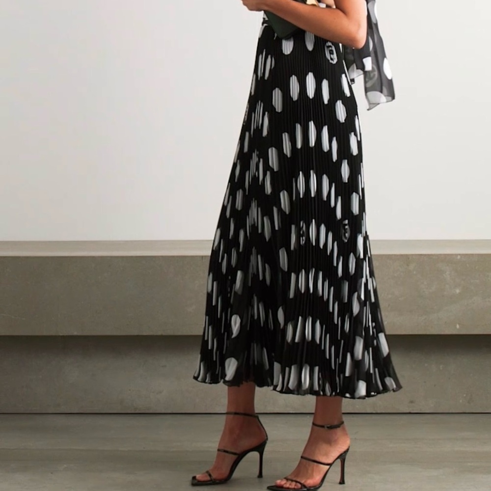 Dolce & Gabbana Black and White Maxi Dress